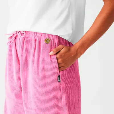 Bubble cord Pink Pants