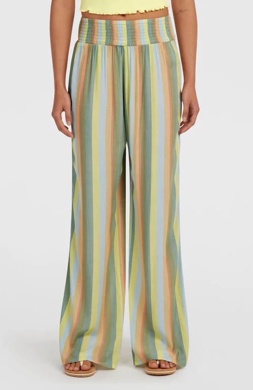 Women Johnny Smocked Waist Pants